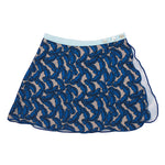 Cecile Leaf Blue - Pareo Beach Skirt