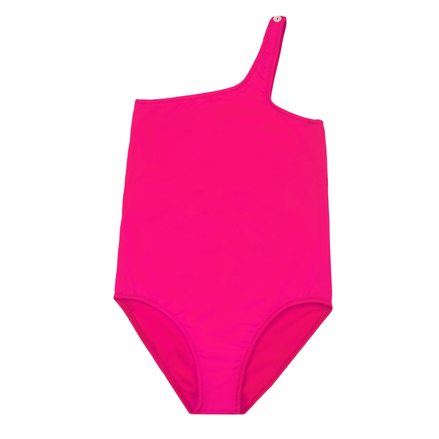 Gina Fushia - One shoulder swimsuit 