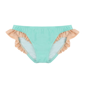 Lina Ruffles beach panties - Khaki