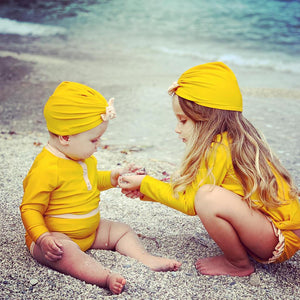 Beba Hat Sun pour nouveaux nés - Chapeau de bain anti-UV